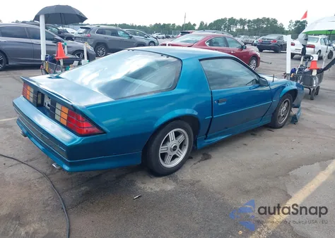 1991 Chevrolet Camaro Rs из США, поврежденный, VIN 1G1FP23E9ML176194